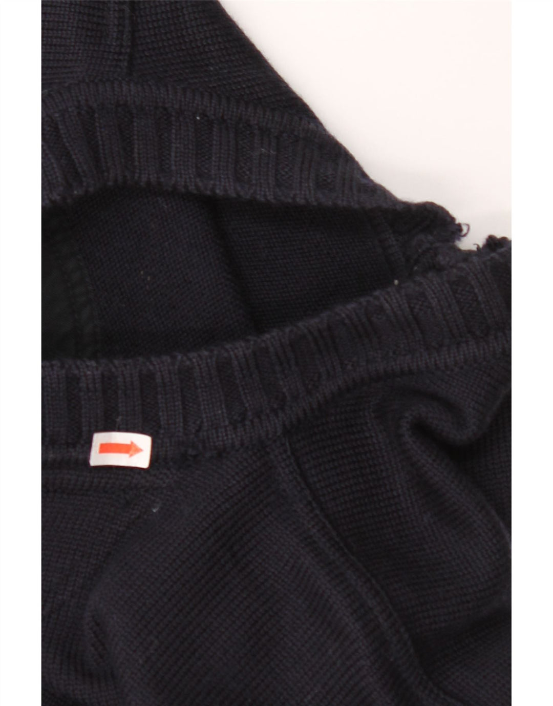 PAUL & SHARK Herren-Pullover mit V-Ausschnitt, mittlerer marineblauer Schurwolle