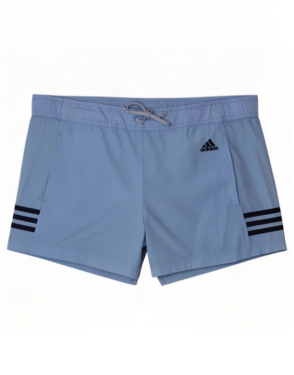 Adidas Mens Sport Shorts Small Blue Polyester