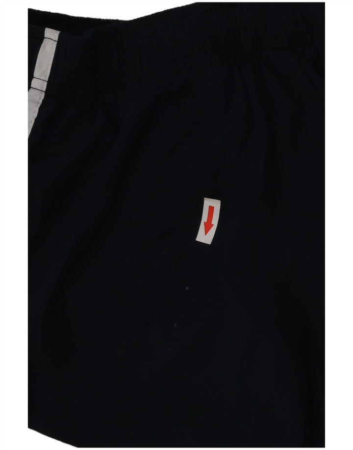 Nike Damen Dri Fit Sport Shorts UK 8 Small Marineblau Polyester