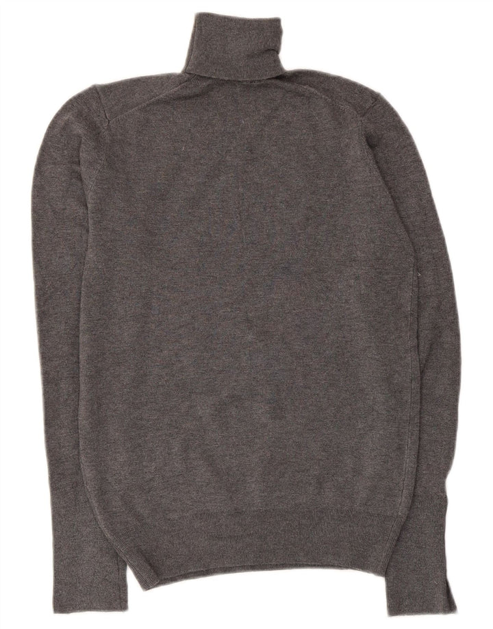 Rollkragenpullover für Damen von Zara, Gr. 8, Grau