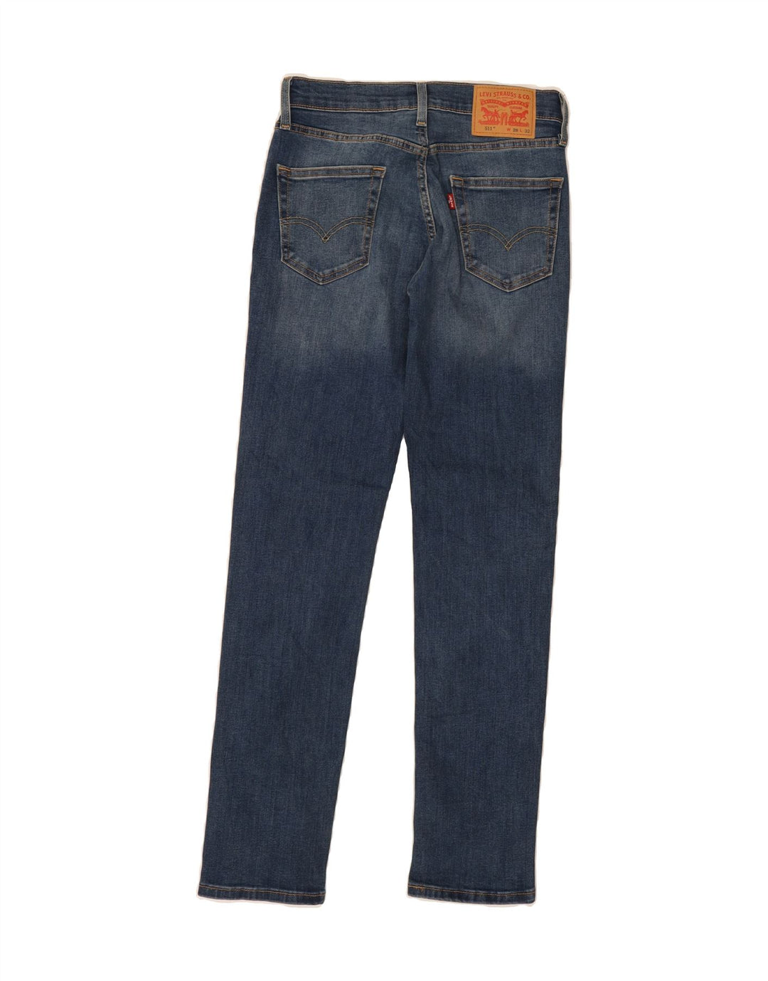LEVI'S Mens 511 Slim Jeans W28 L32 Blue Cotton Vintage Levi's and Second-Hand Levi's from Messina Hembry 