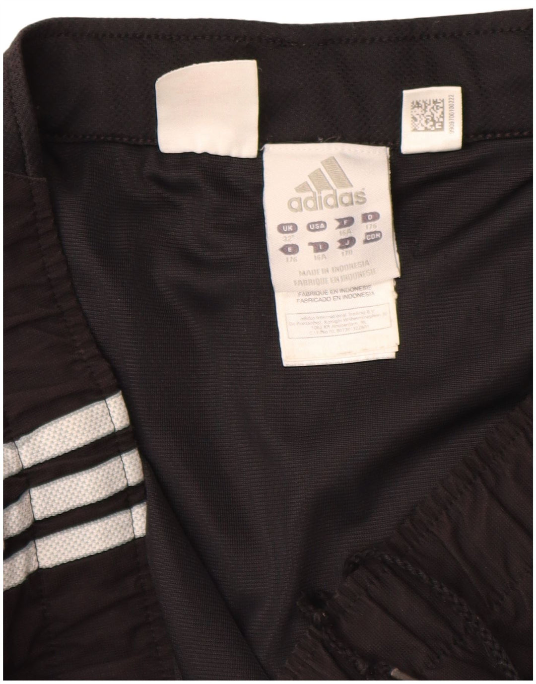 Adidas Jungen Climacool Sportshorts 15–16 Jahre, schwarzes Polyester