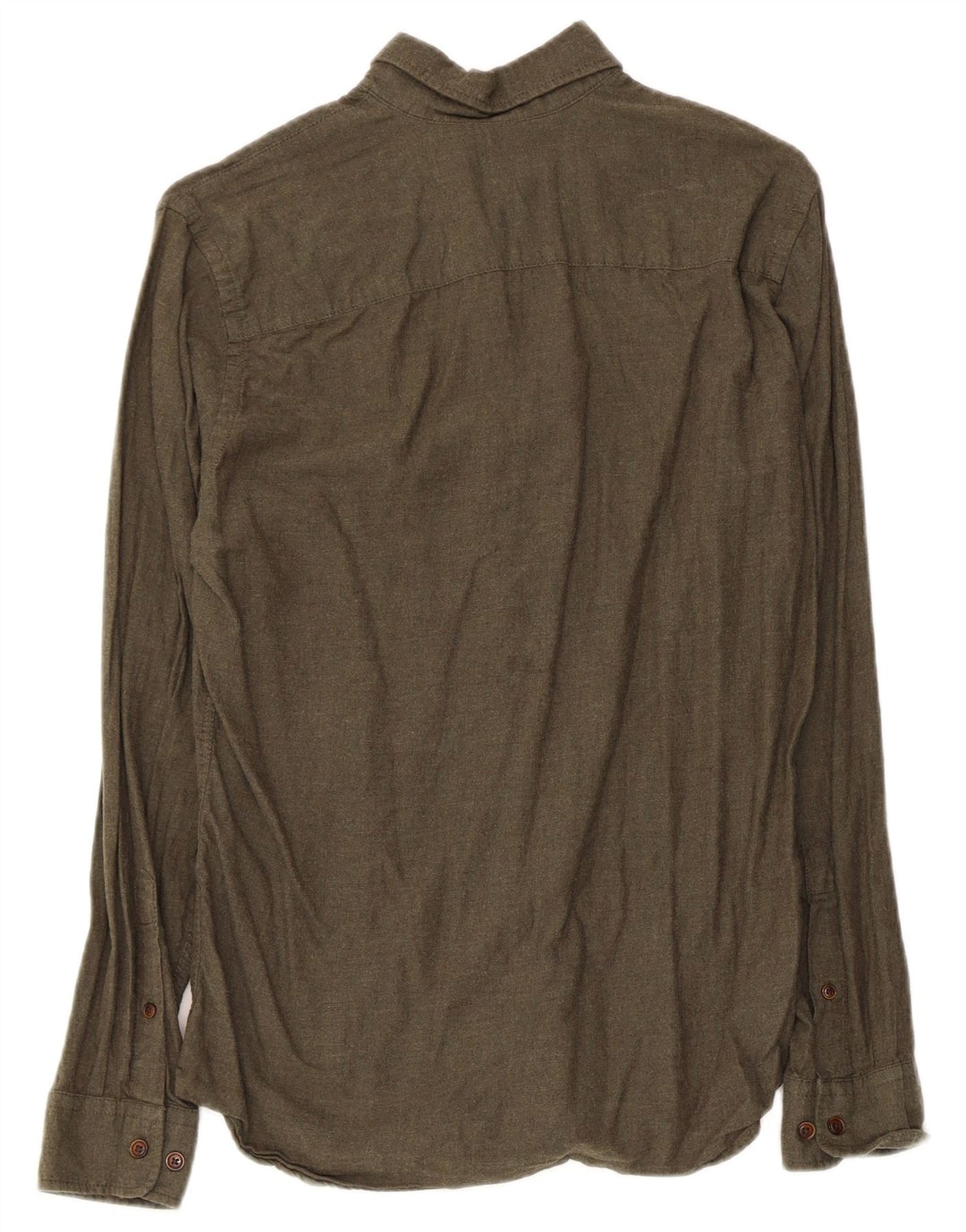 Jack & Jones Herrenhemd XS Khaki Baumwolle