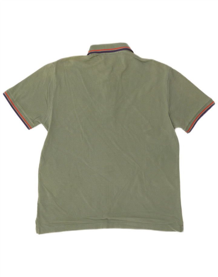FRED PERRY Herren-Poloshirt aus mittelgrüner Baumwolle