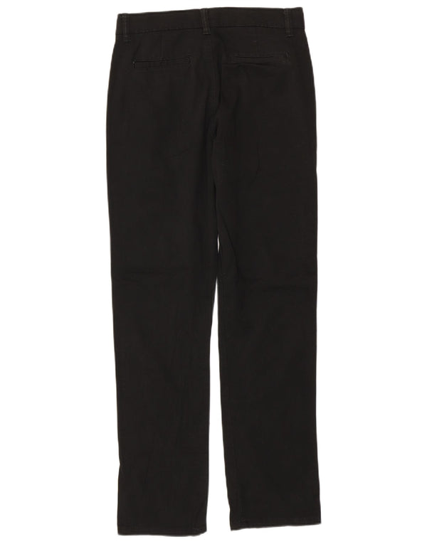 Izod Regular Chino-Hose für Mädchen, 15–16 Jahre, W28 L29, schwarze Baumwolle