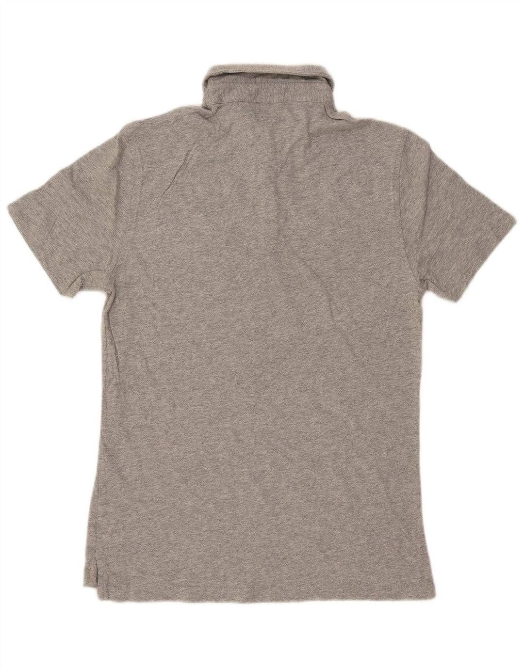 J. CREW Herren Mercantile Poloshirt mittelgraue Baumwolle
