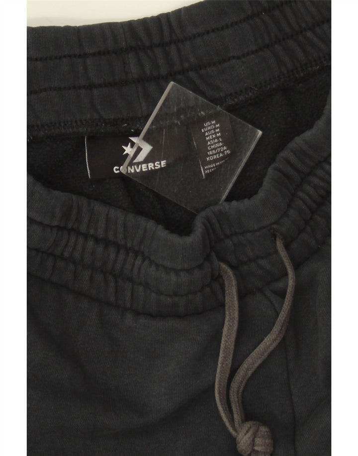 Converse Damen-Trainingshose, Jogginghose, UK 12, mittelschwarz, Baumwolle