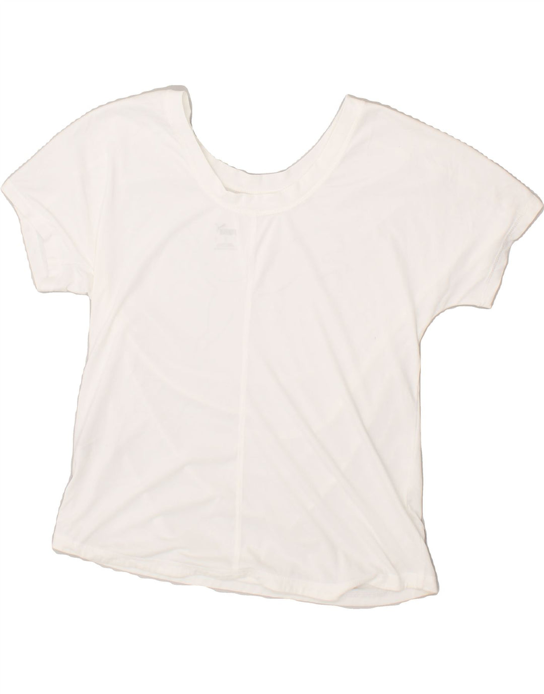 PUMA Womens Graphic T-Shirt Top UK 14 Large White Polyester Vintage Puma and Second-Hand Puma from Messina Hembry 