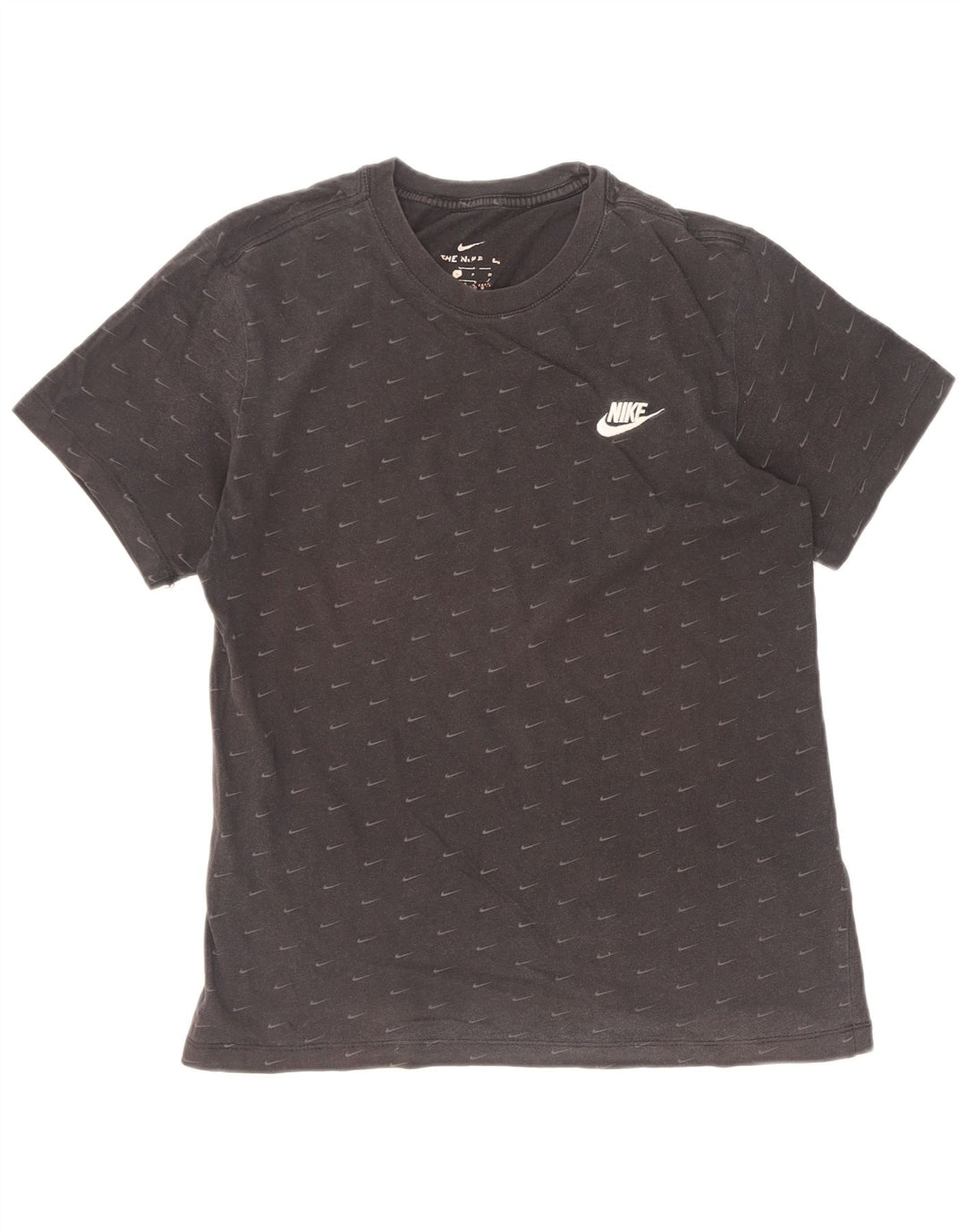 Nike Herren-T-Shirt mit Grafik, Größe S, schwarze Baumwolle