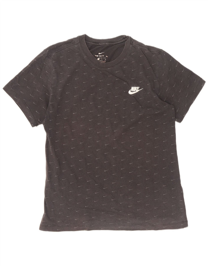 Nike Herren-T-Shirt mit Grafik, Größe S, schwarze Baumwolle