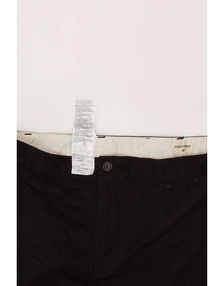 DOCKERS Mens Cargo Shorts W44 2XL Black Cotton Vintage Dockers and Second-Hand Dockers from Messina Hembry 