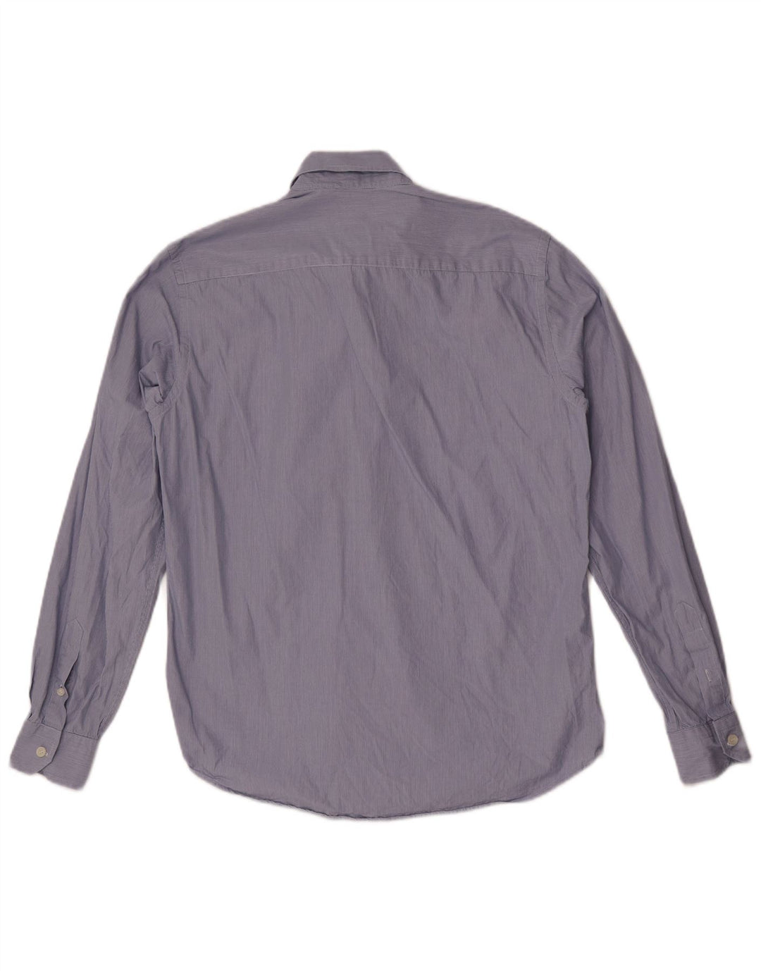 Harmont & Blaine Herren-Hemd mit schmaler Passform, mittelblau gestreift