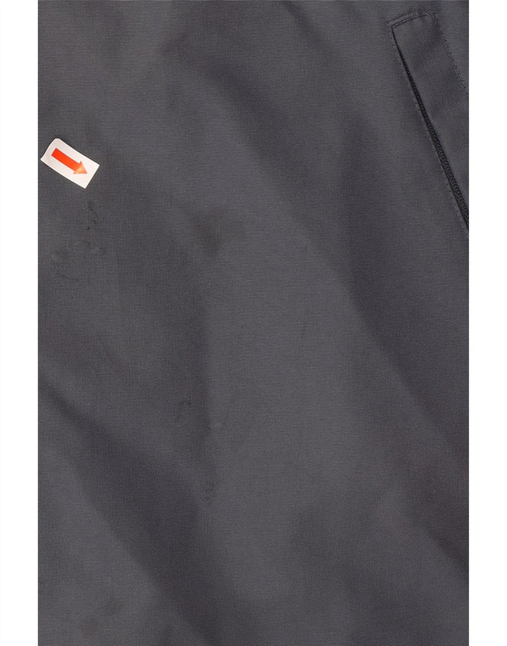 ADIDAS Herren-Windbreakerjacke mit Kapuze, Gr. 44/46, groß, Grau