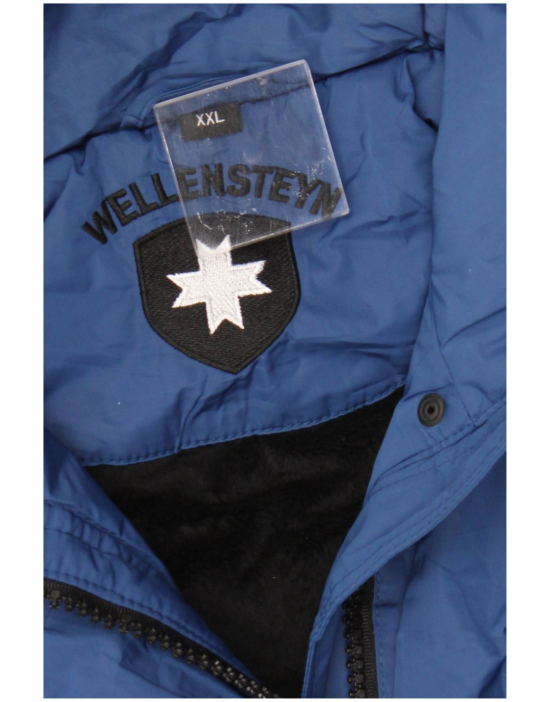 Wellensteyn Damen Wattierte Jacke mit Kapuze UK 20 2XL Blau Polyamid