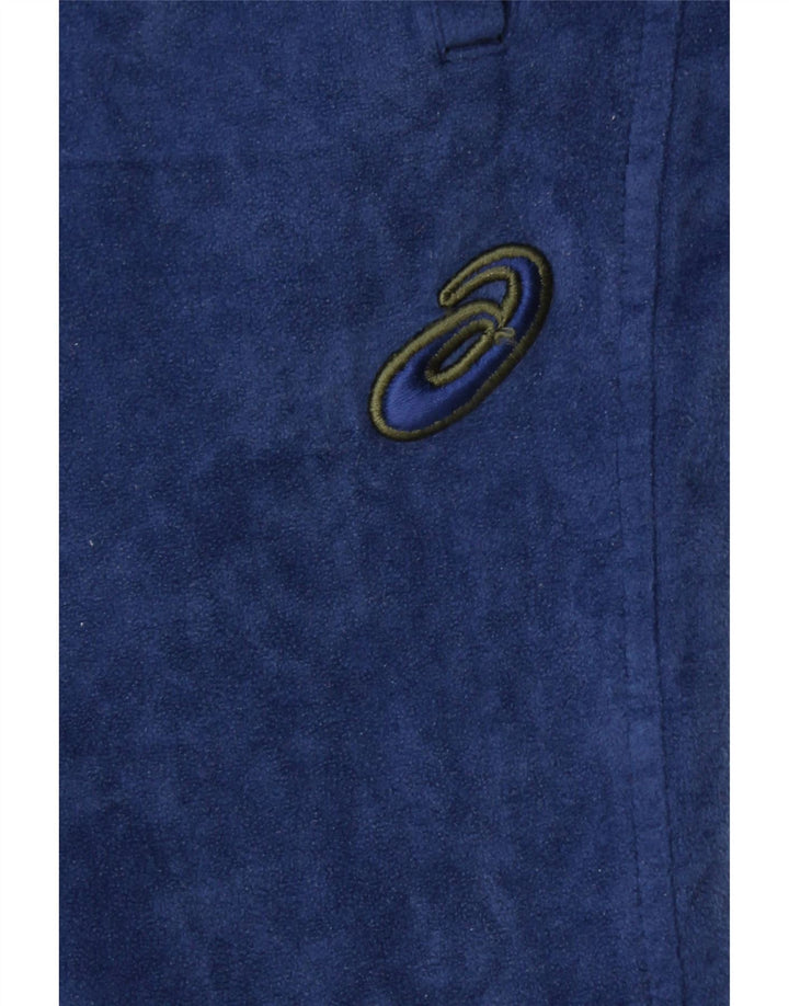 ASICS Herren-Fleece-Trainingshose, Größe L, Marineblau