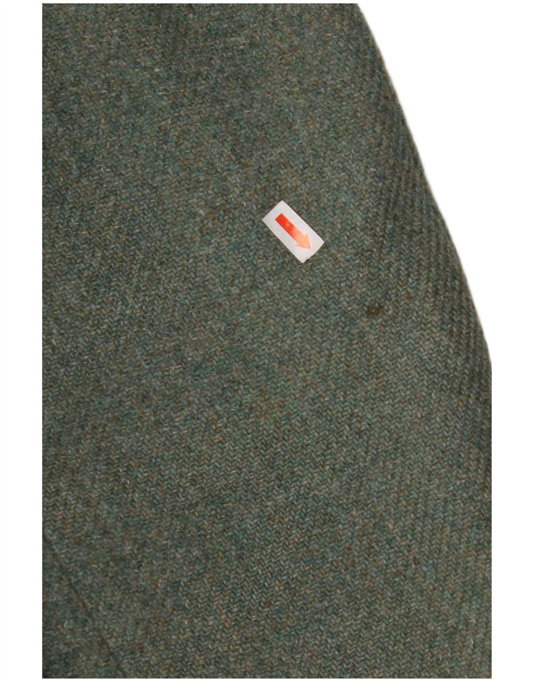 BURTON Maßgeschneiderte 2-Knopf-Blazerjacke für Herren, UK 38, mittelgrüne Schurwolle