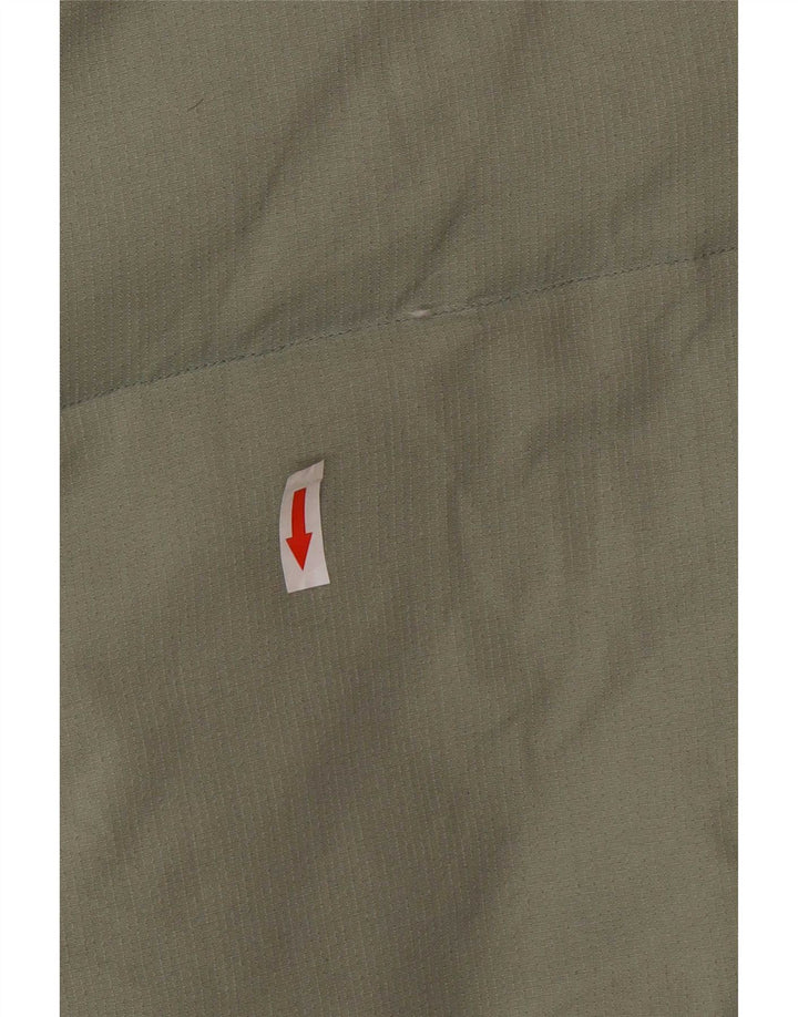 The North Face Herren Wattierte Jacke UK 44 2XL Grün Polyamid