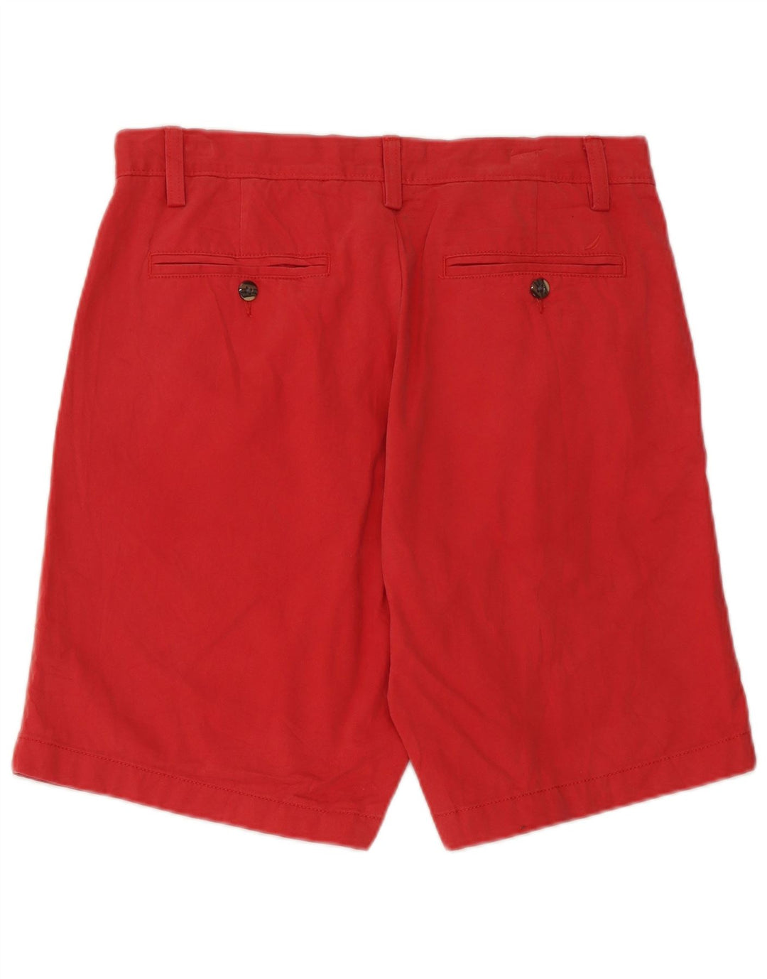 Nautica Herren Chinoshorts W32 Mittelrote Baumwolle