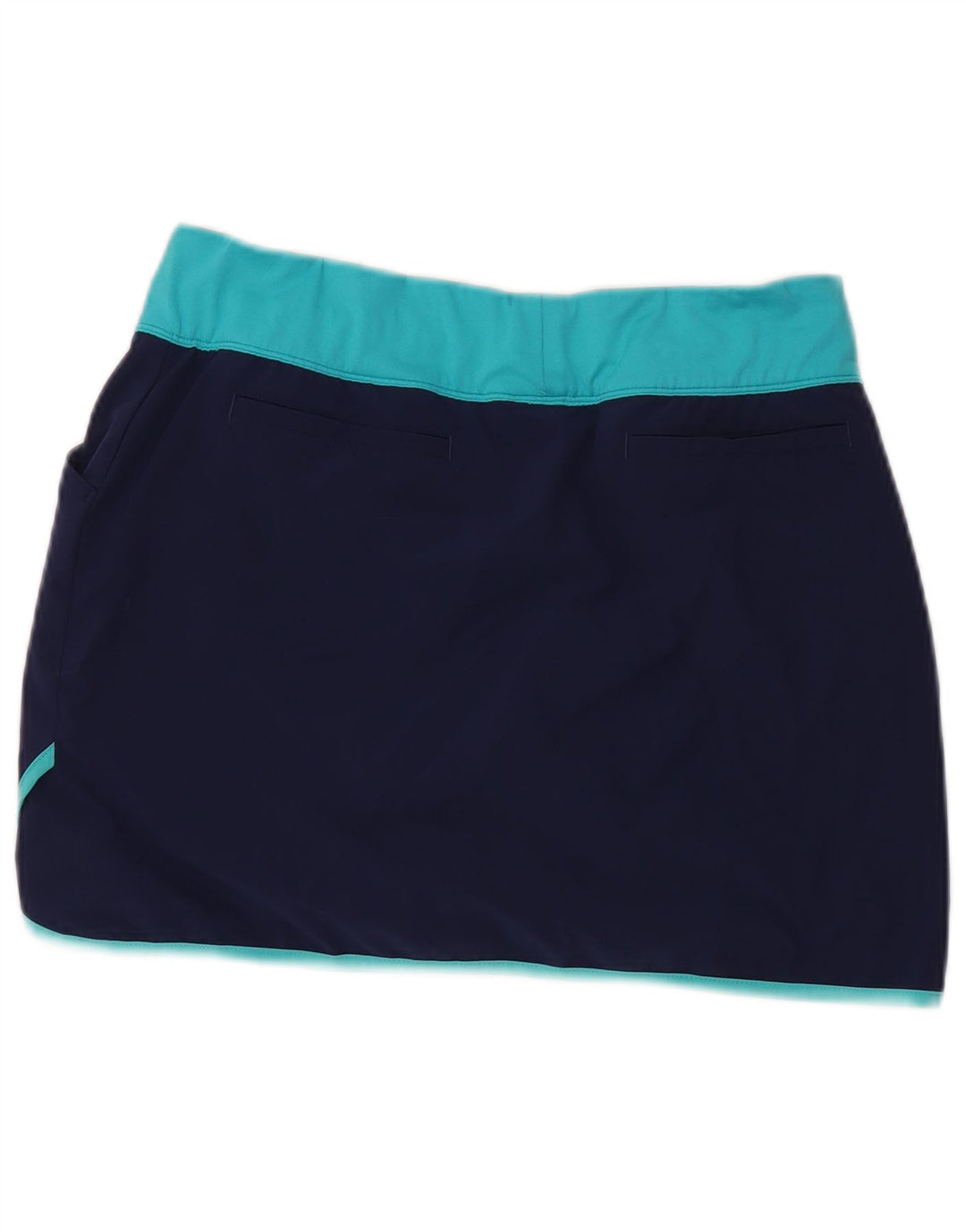 Adidas Damen Skort UK 14 Medium Marineblau Polyester