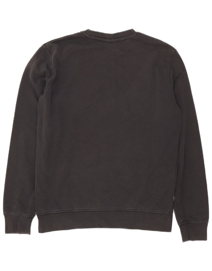 Ellesse Herren Heritage Graphic Sweatshirt Pullover Mittelschwarze Baumwolle