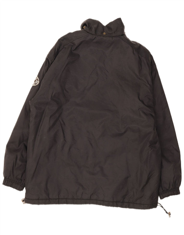 Russell Athletic Herren-Regenjacke mit Grafik, UK 38, mittelschwarz