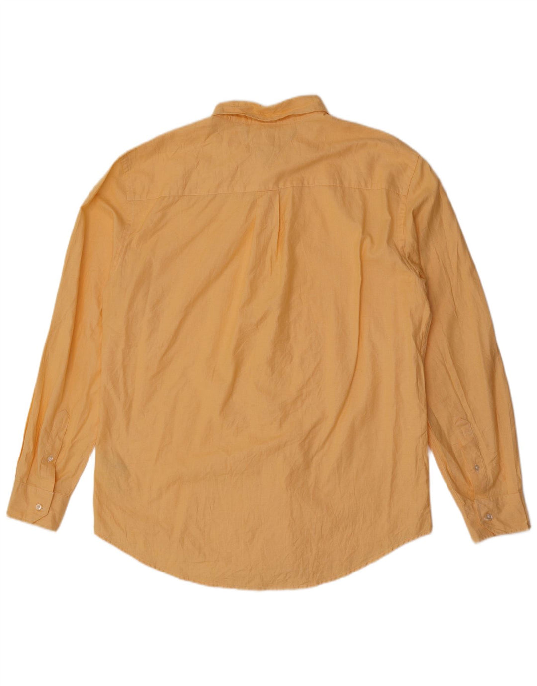 Tommy Hilfiger Herren Custom Fit Hemd XL Gelb