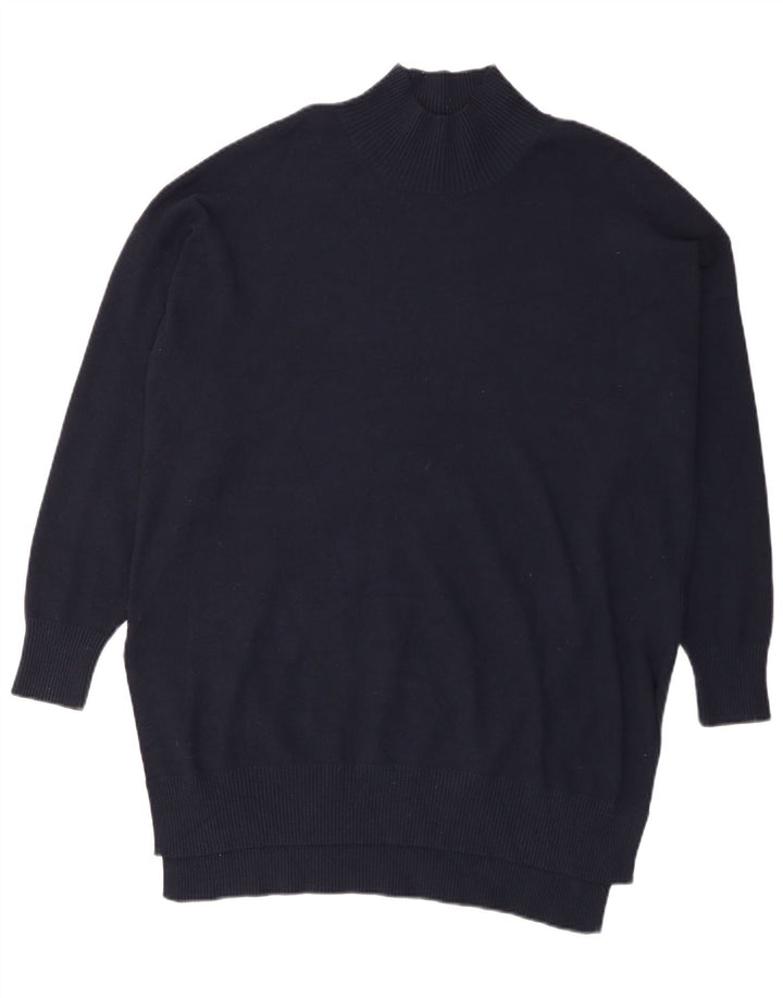 Marks & Spencer Rollkragenpullover für Damen, Gr. 40, Marineblau