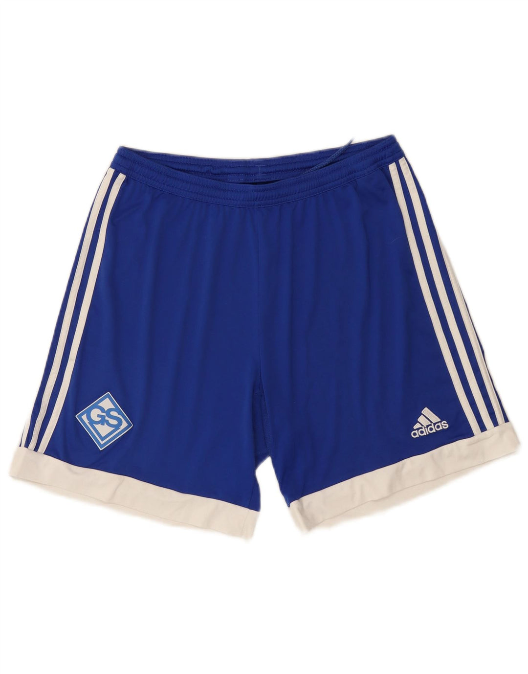 Adidas Herren Climacool Sportshorts, großes blaues Farbblock-Polyester
