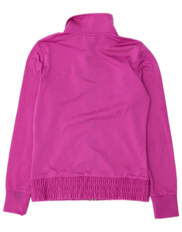 Puma Damen-Trainingsanzug-Top-Jacke, UK 10, klein, rosa, Polyester
