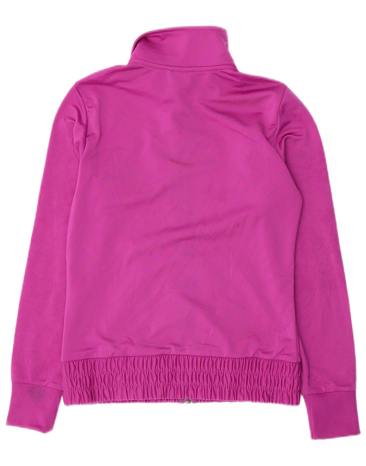 Puma Damen-Trainingsanzug-Top-Jacke, UK 10, klein, rosa, Polyester