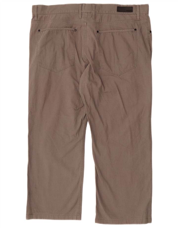 Marks & Spencer Herren Autograph gerade geschnittene Hose W40 L25 Grau