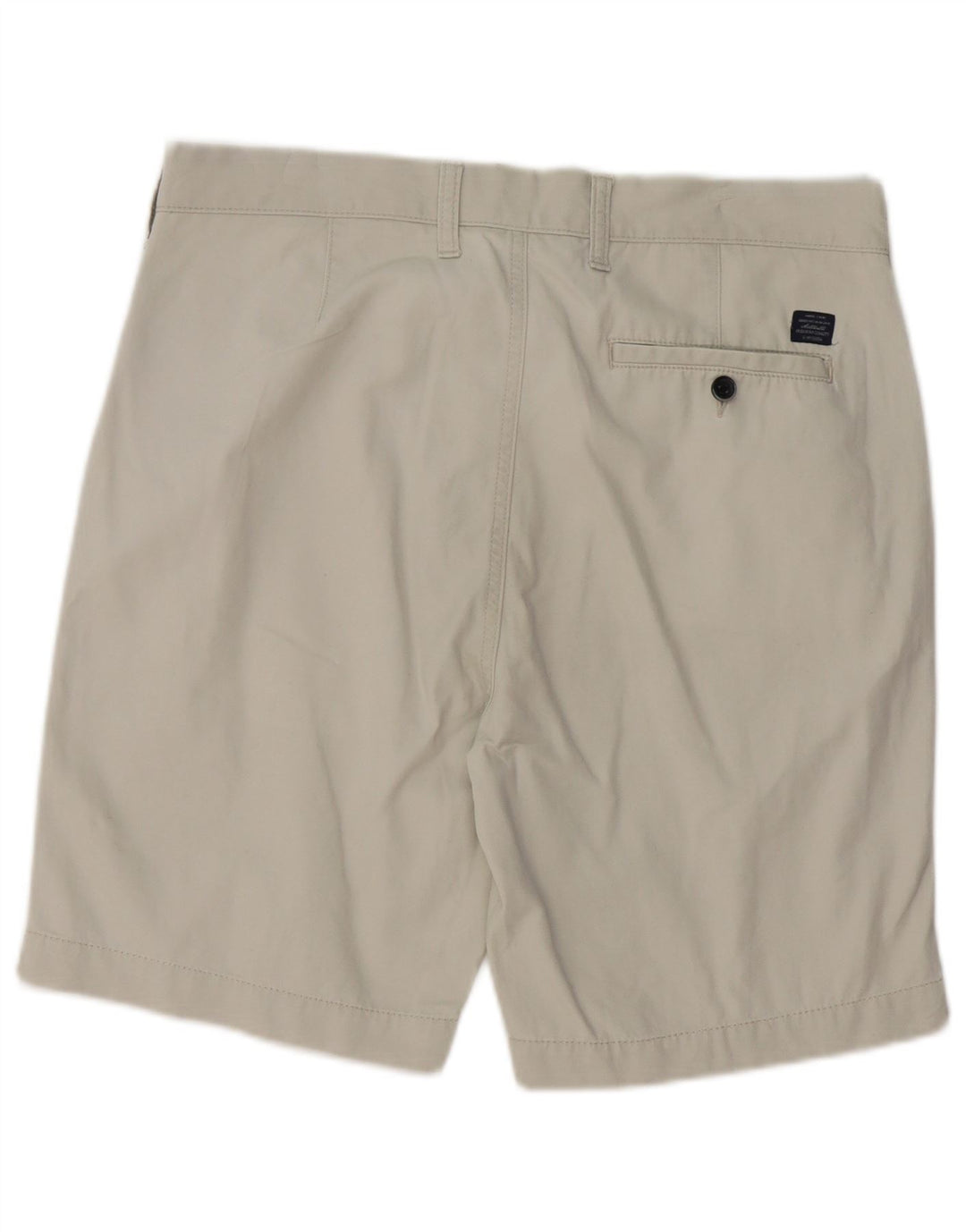 Marks & Spencer Herren-Chinoshorts W34, Größe L, Beige, Baumwolle