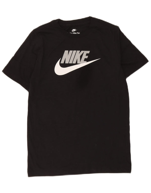 Nike T-Shirt mit Grafik für Jungen, 12–13 Jahre, Größe L, Schwarz, Baumwolle