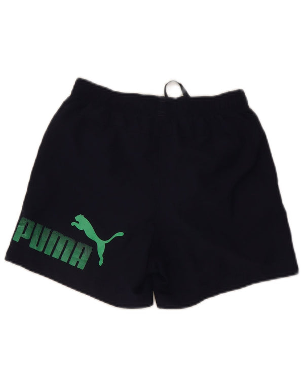 Puma Jungen Sport Shorts 11-12 Jahre Marineblau Polyester