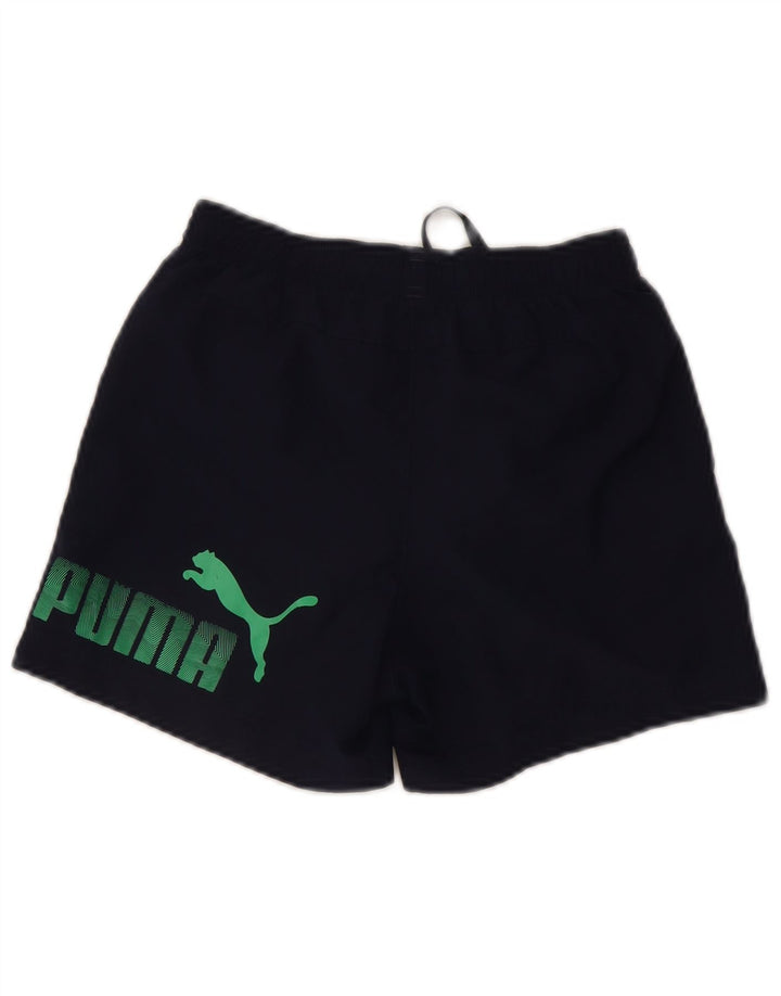 Puma Jungen Sport Shorts 11-12 Jahre Marineblau Polyester