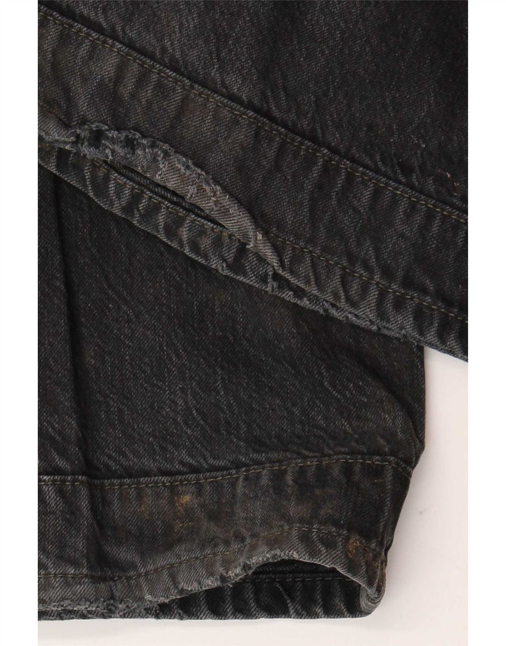 G-Star Herren Straight Jeans W33 L36 Graue Baumwolle