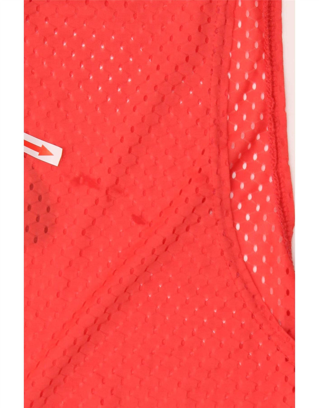 Nike Herren-T-Shirt mit Grafik, groß, aus rotem Polyester