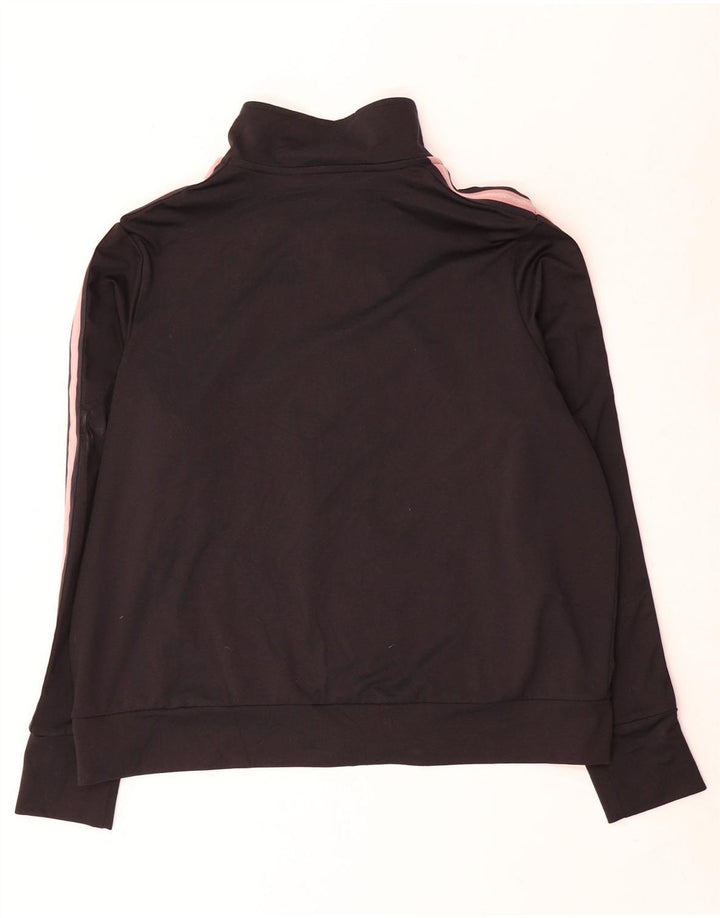 Marks & Spencer Damen-Trainingsanzugoberteil, Jacke, UK 18, XL, Schwarz, Farbblock