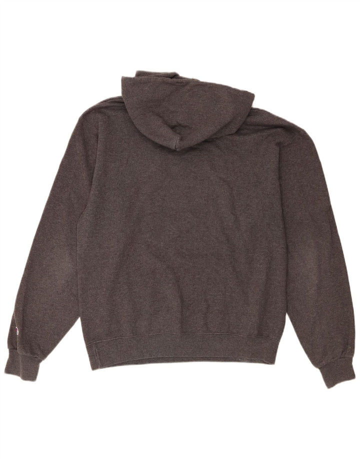 Champion Herren Boston University Graphic Hoodie Pullover Mittelgrau meliert
