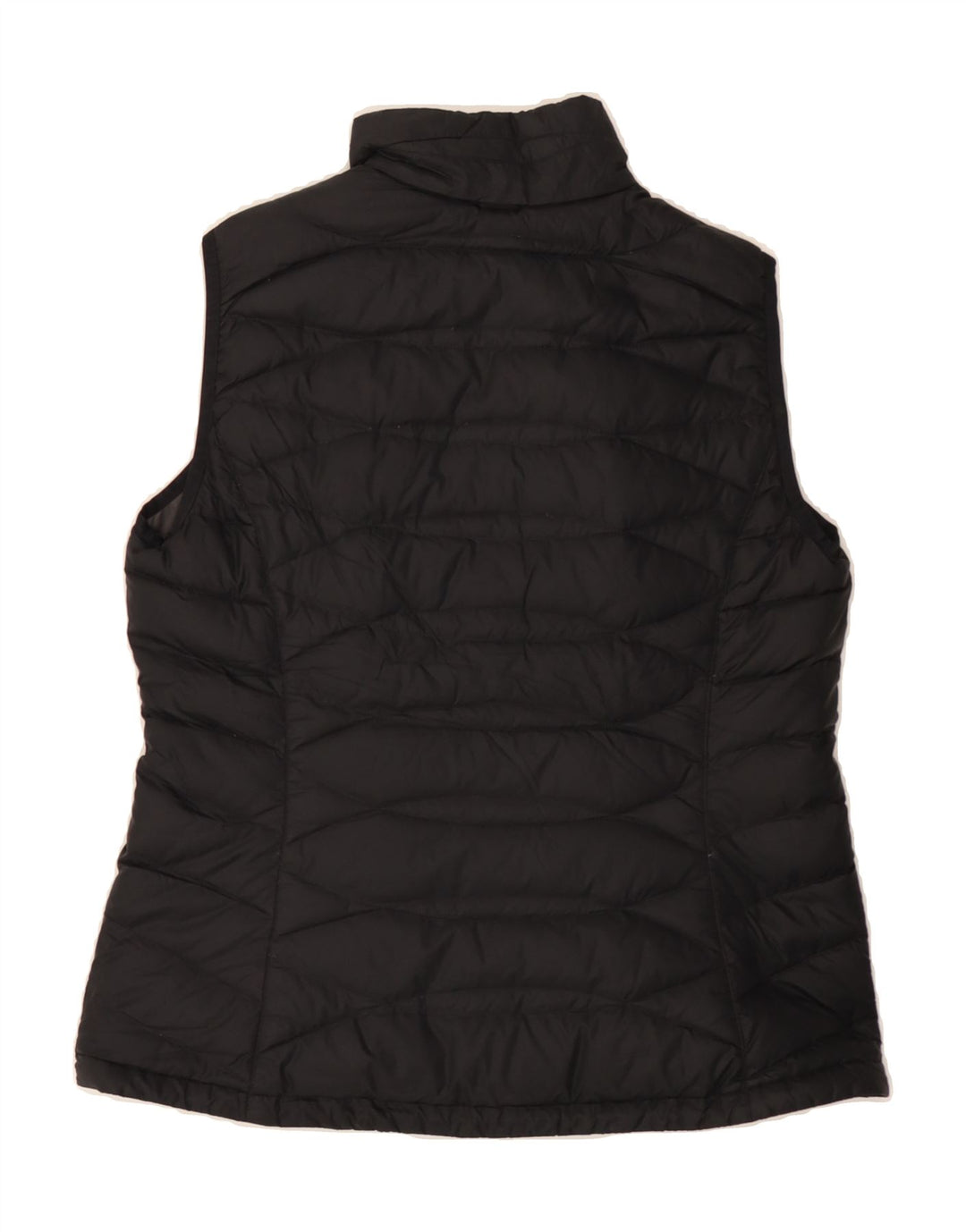 EDDIE BAUER Womens Padded Gilet UK 14 Medium Black Nylon Vintage Eddie Bauer and Second-Hand Eddie Bauer from Messina Hembry 