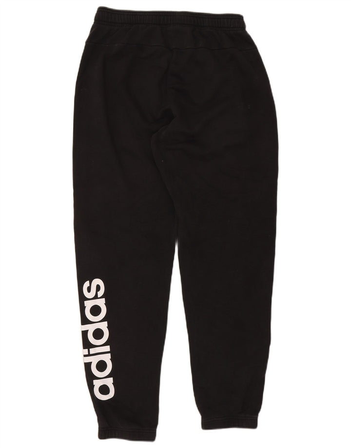 Adidas Herren-Trainingshose mit Grafik, mittelschwarz, Baumwolle