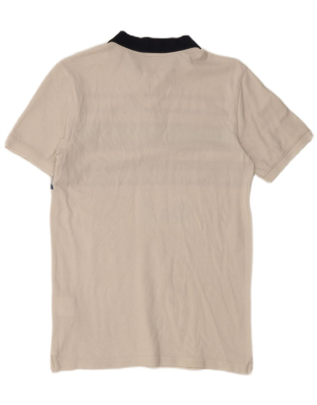 TIMBERLAND Herren Slim Fit Poloshirt Small Weiß gestreift