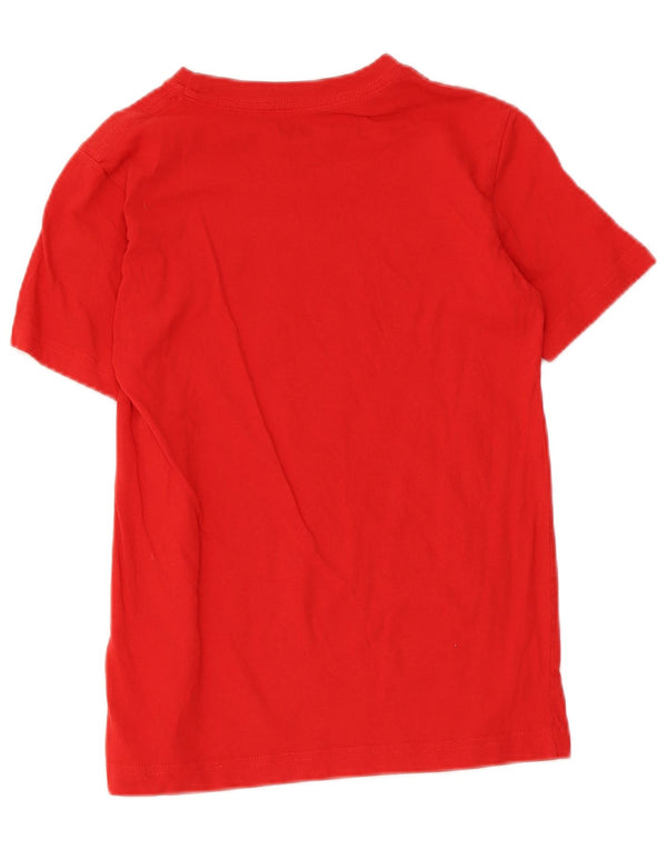 Levi's Jungen-T-Shirt mit Grafik, 11–12 Jahre, rote Baumwolle