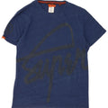 Superdry Herren-T-Shirt mit Grafik, Größe L, Marineblau, Baumwolle