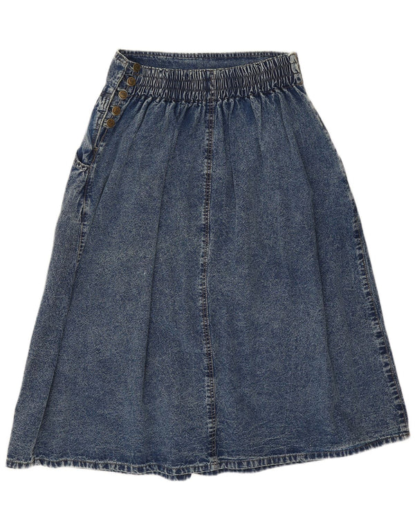 Vintage Damen Jeansrock W28 L30 Blaue Baumwolle