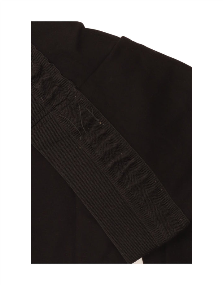 Zara Damen Crop Leggings UK 14 Large Schwarz