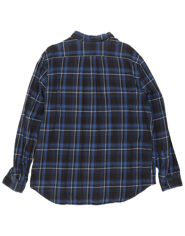 Levi's Herren-Flanellhemd mit schmaler Passform, 2XL, marineblau, kariert, Baumwolle