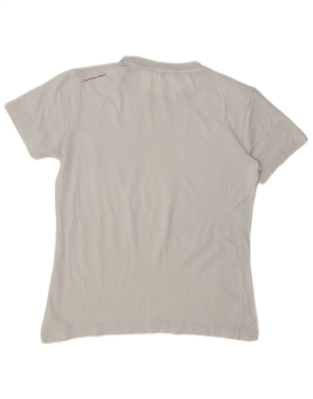 Calvin Klein Jeans Herren Regular Fit Graphic T-Shirt Top Mittelweiß