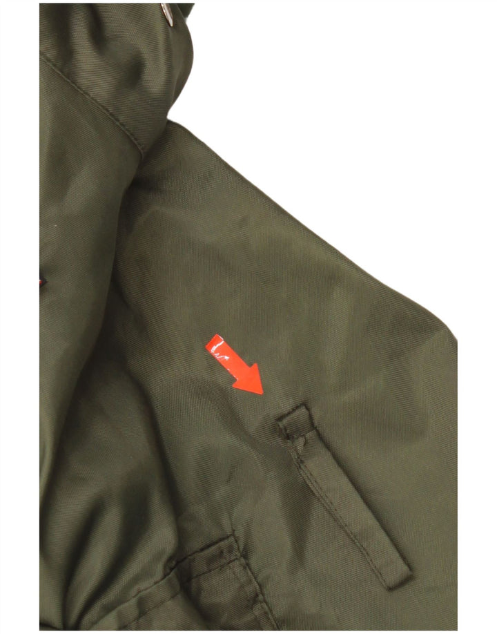 Belstaff Herren Utility Jacke UK 42 XL Khaki Nylon