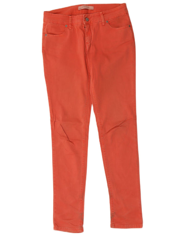 Zara Damen Skinny Jeans EU 40 Medium W30 L31 Rosa Baumwolle